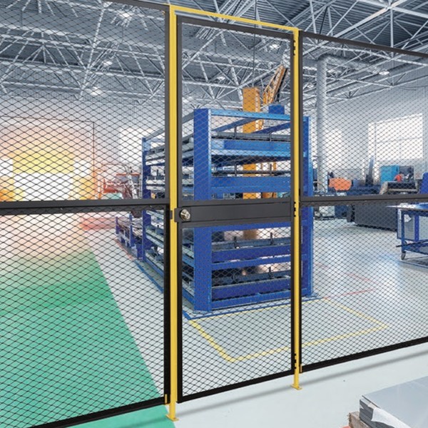 IEP OverEZ 4' Width x 8' Height Sliding Door for Mesh Partitions with Lock - OEZ-SD4