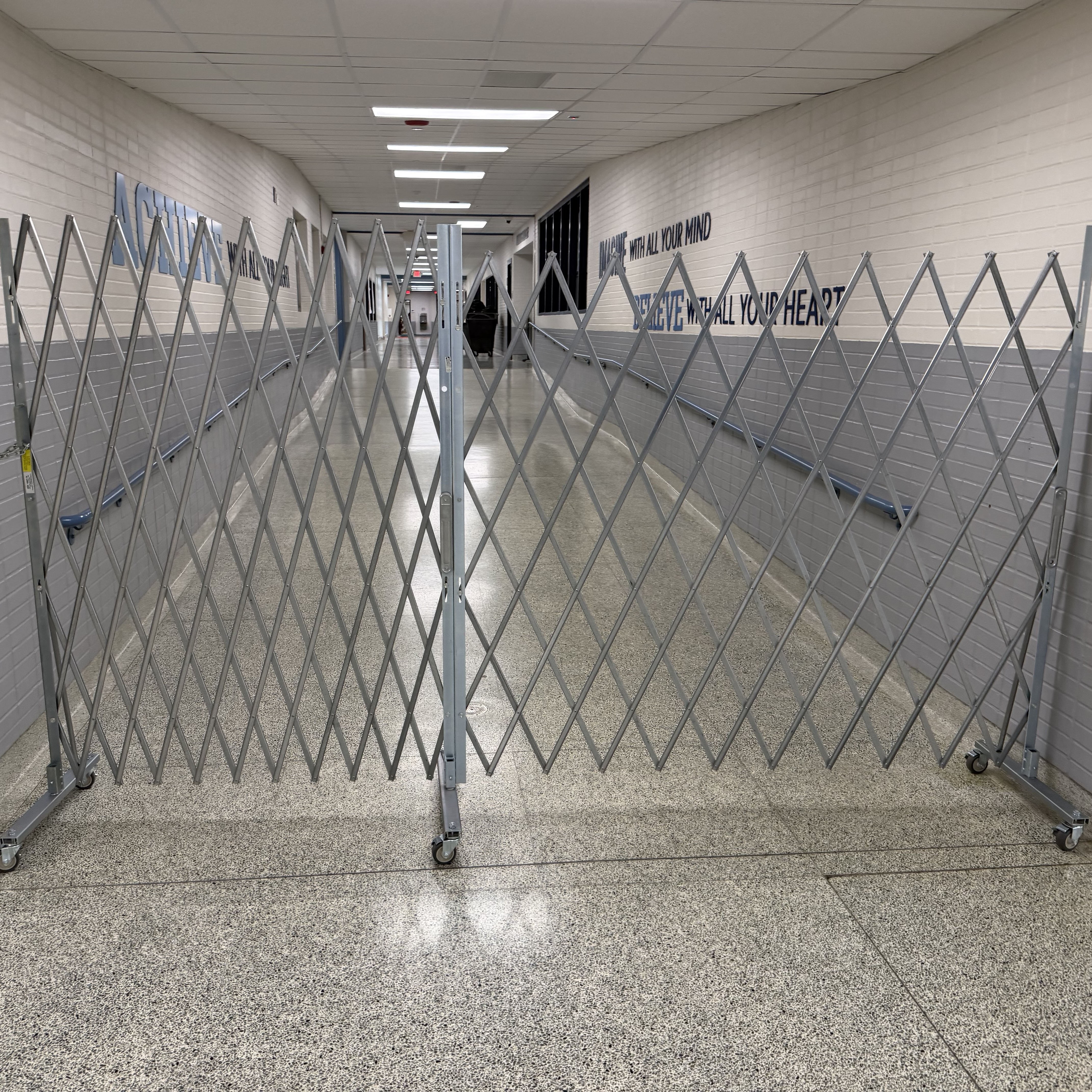 Portable Gate Protection IEP Portable Industrial Safety Barrier Gate (6.5' x 12') | Preferred ...