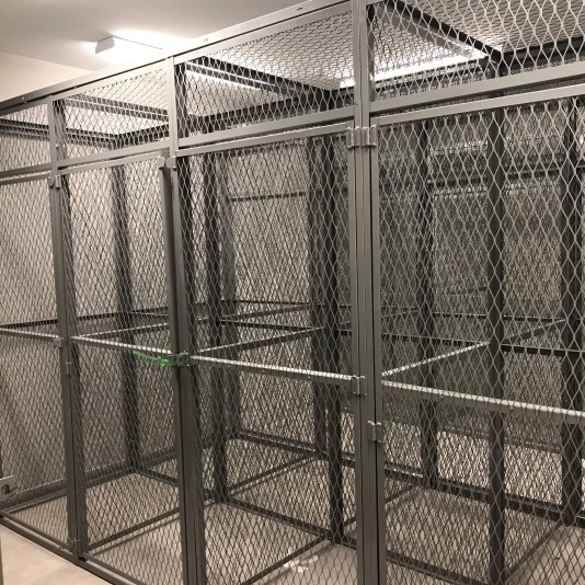 IEP 90" x 48" x 48" Add-On Door and Side Panel for Bulk Storage Locker
