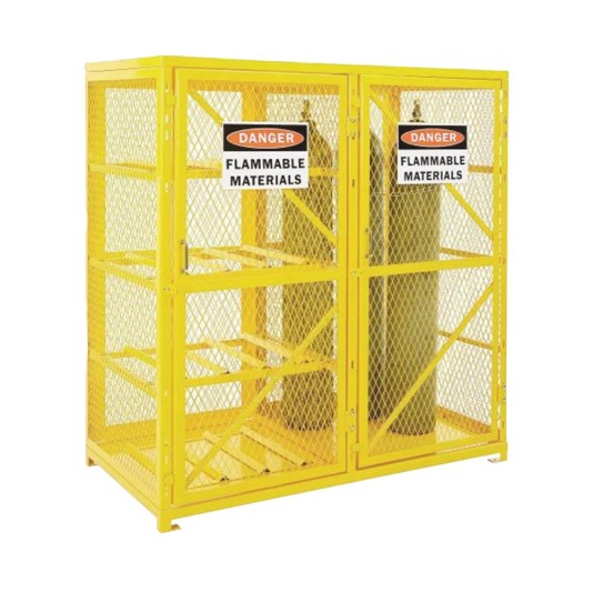 IEP 8 Horizontal and 9 Vertical Cylinder SAF-T-GAS Cabinet 