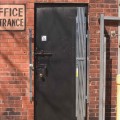 IEP 66" x 60" Heavy-Duty Pedestrian Folding Security Door (Galvanized Steel) - D66 - Size Shown May Vary From Size Purchased