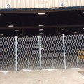 IEP 7' x 8' Heavy-Duty Pair Folding Security Gate (Galvanized Steel) - PFG870 - Size Shown In Image May Not Match Product Listed