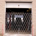 IEP 8.5' x 11' Heavy-Duty Single Folding Security Gate (Galvanized Steel) - SSG1185
