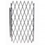 IEP 66" x 60" Heavy-Duty Pedestrian Folding Security Door (Galvanized Steel) - D66