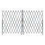 IEP 6.5' x 12' Heavy-Duty Pair Folding Security Gate (Galvanized Steel) - PFG1265