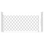 IEP 6.5' x 8' Medium-Duty ECO Folding Security Gates (Galvanized Steel) - SECO-865