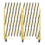 IEP 41" High x 12' Wide Heavy-Duty Standard Barrier Access Control Portable Security Gates - XL1240